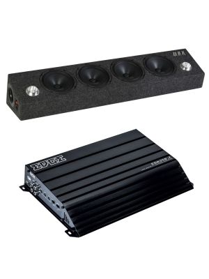 EDGE Bundle: Pro Audio Enclosure EDBXPROBOX-E9 + EDGE EDA350.2-E7 2-Channel Class A/B Amplifier
