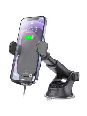 smart2hold Qi-3 smartphone clamp holder with telescopic arm and suction cup 