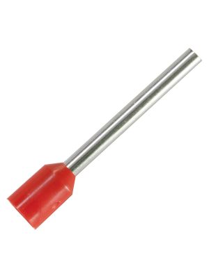 AUDIO SYSTEM CCE 1.5 R 1.5mm² wire end sleeves red (100 pieces)