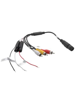 maxxcount Twin Cam connection cable reversing camera for Waeco/Dometic screw connection (NEW) ></picture> RCA/power 