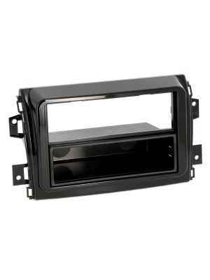 maxxcount 1DIN radio mount (piano black with compartment) for Fiat Ducato from 2021