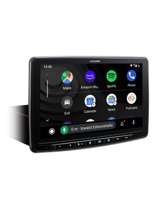 Alpine INE-F904TRA 1DIN 9 inch CarPlay/Android Auto DAB, USB for Ford Transit Custom from 2018