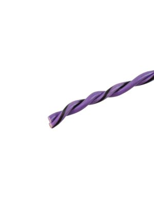 Speaker cable OFC twisted 1m, 20AWG (0.75mm²), violett/violett-black