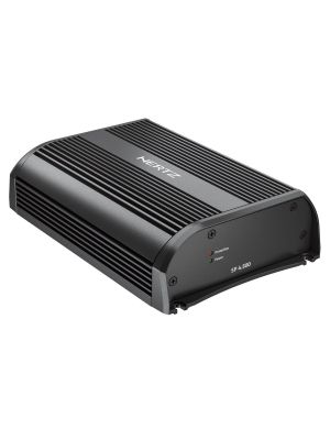 Hertz SP 4.500 ultra-compact, waterproof 4-channel high-power amplifier with 600 W, perfect for BICYCLE sound, motor sports, boating and also for installation under the seats in cars or sports cars.
