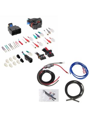 Metra DIY AmpKit (BC-9716+ST-AK8) amplifier connection kit audio & power supply for self-soldering for Harley-Davidson® from 1998