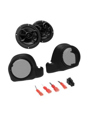 Saddle Tramp INFKPTCKIT Twin-Cooled Engine Speaker Kit with 16,5