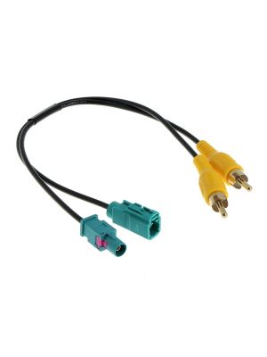 maxxcount Video Adapter Cable 2x Cinch Plug ></picture> 1x FAKRA (m) + 1x FAKRA (f)