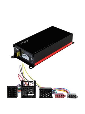 VIBE POWERBOX65.4BMW1-V9 Plug&Play 4-channel amplifier 260W upgrade for BMW Round pin