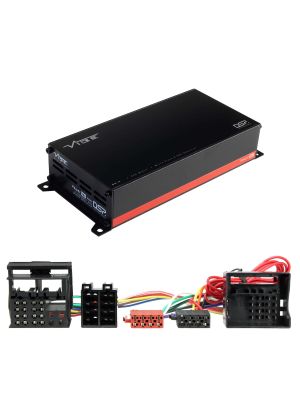 VIBE POWERBOX65.4-8MDSP-FORD2 4-channel 260W micro amplifier Class D with 8-channel DSP for Ford 2003-2015 40-pin 