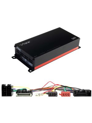 VIBE POWERBOX65.4-8MDSP-FORD4 4-channel 260W micro amplifier Class D with 8-channel DSP for Ford, Land Rover 2008-2018 24-pin 