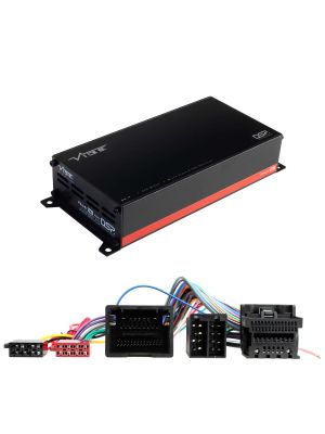 VIBE POWERBOX65.4-8MDSP-MVAUX3 4-channel 260W micro amplifier Class D with 8-channel DSP for Opel, Chevrolet from 2009 