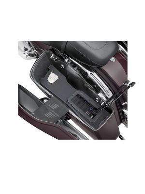 Soundstream HD14.SBWL 300W Active Subwoofer Kit for Saddlebags LEFT (Clutch Side) Suitable for Harley-Davidson® 2014+