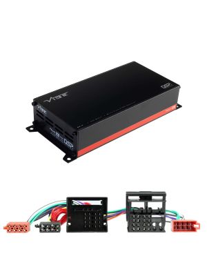 VIBE POWERBOX65.4-8MDSP-VW1 4-channel 260W micro amplifier Class D with 8-channel DSP for VW / Seat / Skoda / Audi (40-pin Quadlock) 