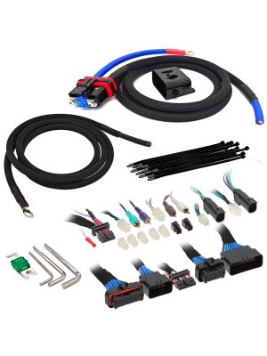 Plug&Play Amp Kit HighPower 20mm² for SounDigital amplifiers (from 1000W) to the original radio from 1998 or Rockford Fosgate PMX-HD9813