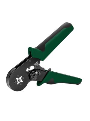 maxxcount self-adjusting crimping pliers for 0.25-10mm² wire end ferrules 