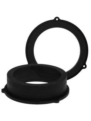 MDF Speaker adapter rings 16,5cm for Audi A4 B8, A5 8T