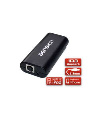 DENSION GW17BM1 iGateway (iPhone + iPod + AUX) incl. Dock Cable for BMW (round pins , Bavaria) Mini (Radio WAVE)