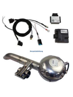Kufatec 40237 complete set Active Sound incl. Sound Booster for VW Amarok 2H