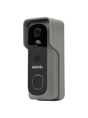 Nordväl SH101 video doorbell with night vision, 1080p, 32GB, WiFi / cloud, motion detection 