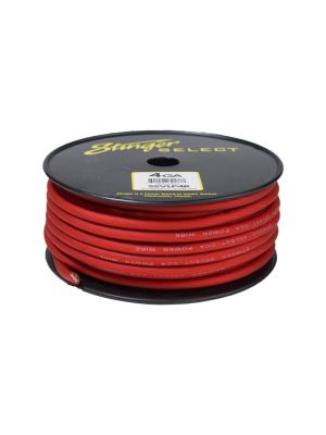 Stinger SELECT SSVLP4R 4GA (25mm²) Matte Red Power Wire 30,5m (100 ft), CCA