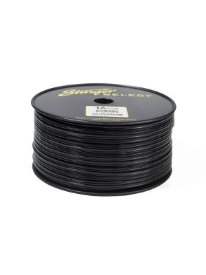 Stinger SELECT SSVLS165B 16GA (1,5mm²) Black Speaker Wire 152,4m (500 ft) roll, CCA