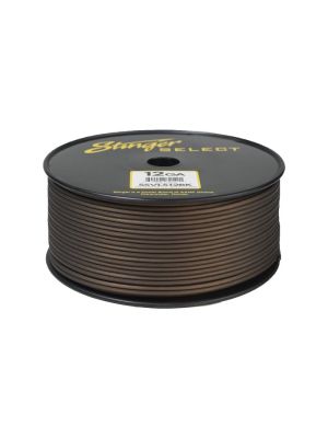 Stinger SELECT SSVLS16BK 16GA (1,5mm²) Matte Black Speaker Wire 152,4m (500 ft) roll, CCA