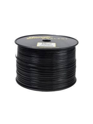 Stinger SELECT SSVLS181B 18GA (1mm²) Black Speaker Wire 304,8m (1000 ft) roll, CCA