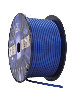 Stinger SHW14B power cable 30,5m (100 ft) roll, 4GA (25mm²), blue