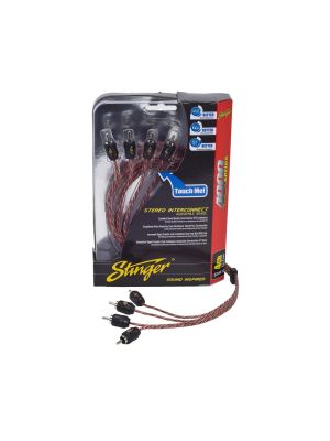 Stinger SI4417 4-channel RCA connector cable for Stinger amplifier sets 5,1m