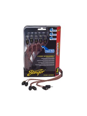 Stinger SI4617 6-channel RCA interconnect for Stinger amplifier sets 5,1m