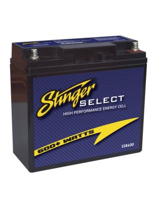 Stinger SELECT SSB600 Secondary Battery 600W 20AH Absorbent Glass Mat (AGM)