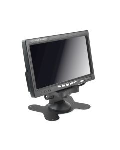 17.8cm (7") Stand-Alone Monitor with 2x Video-In with remote