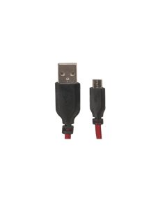 iSimple IS9322RB USB to microUSB adapter cable, 1m, red 