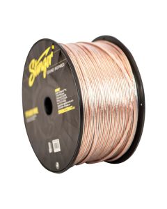 Stinger SPW516C speaker cable 304,8m (1000ft) roll, 16GA (1,5mm²), clear