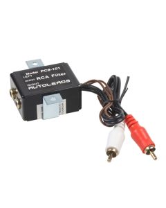 Autoleads PC8-101 Noise Filter RCA with bracket &amp; screws