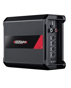 SounDigital 800.1 EvoX (2Ω) 1-channel mini amplifier 800W for motorcycles & powersports