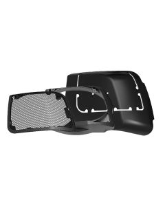 CICADA CHDLID Saddlebag Cut-Kit (sawing template+grill+brackets) for 6x9" speakers suitable for Harley-Davidson® Touring from 2014