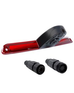 maxxcount mobile home dual reversing camera in 3rd brake light, kit for VW Crafter and Mercedes Sprinter (Waeco/Dometic system cable with 6-pin screw connection) 