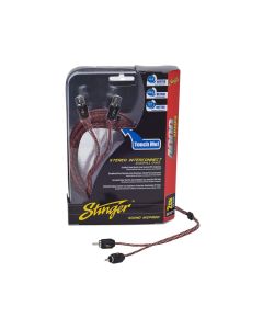 Stinger SI421.5 2-channel RCA connector cable for Stinger amplifier sets 0,45m