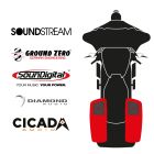 maxxcount BIKE SoundKit 2RRL/OEM/SG98+ passend für Harley-Davidson® Street Glide™ ab 1998