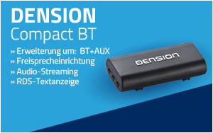 DENSION Compact BT Bluetooth + AUX