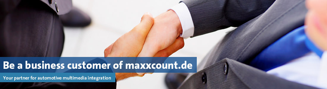 maxxcount.de is your reliable business partner in the field of automotive multimedia integration