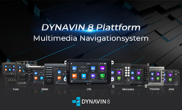 9-Zoll Android Navigationssystem D8-TT Premium Flex für Audi TT (8J)  2006-2014 – Dynavin